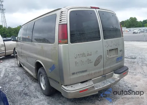 2001 Chevrolet Express Lt from USA, damaged, VIN 1GNFG65R511224707